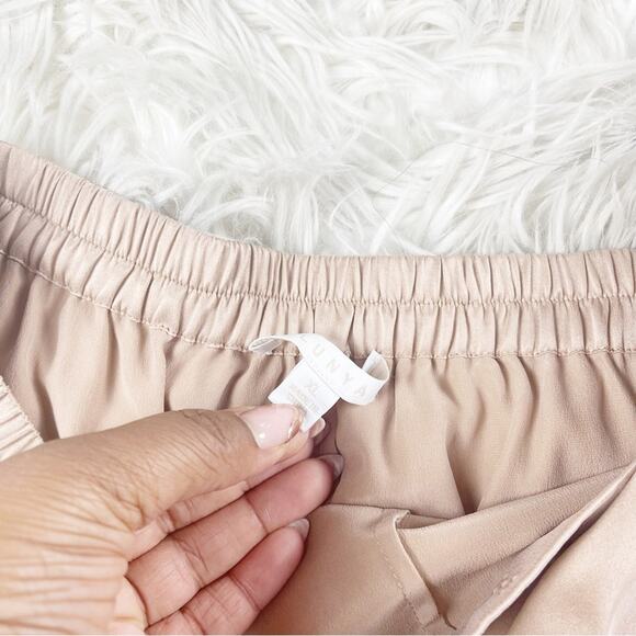 🆕 Lunya Women's Washable Silk Tank Set V-Neck Size XL in Otium Tan - Picture 3 of 8